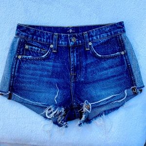 7 for all mankind shorts